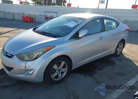 2013 Hyundai Elantra Gls/Limited from USA, damaged, VIN KMHDH4AE3DU606642